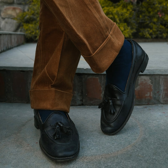 CARAMEL CORDUROY GURKHA PANTS