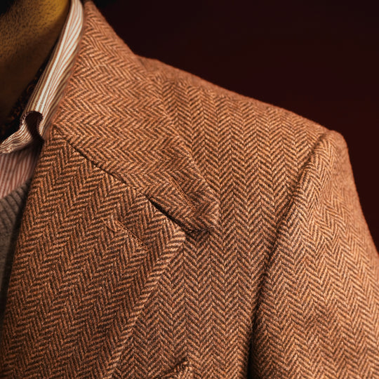 MONTEBELLO HERRINGBONE SPORTS COAT