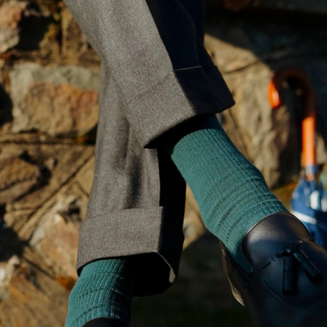Woolen Grey gurkha pants